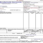 Bill to Ship to – GST Bill Format Design (With E-Way Bill Details)