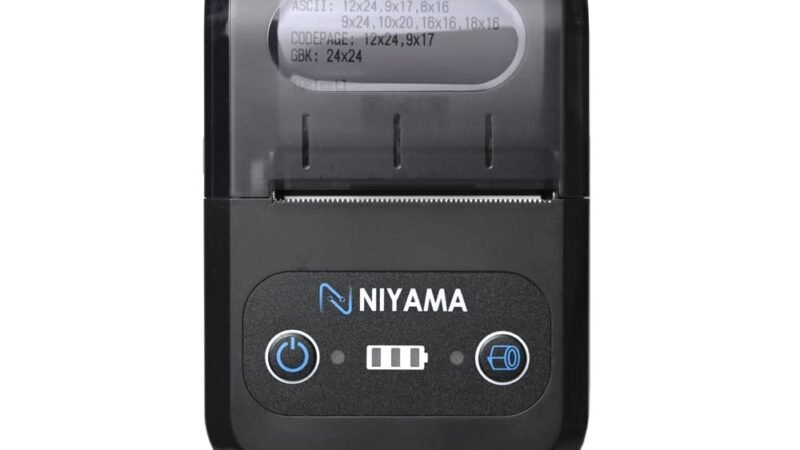 Niyama BT-58 Wireless Bluetooth Thermal Mobile Receipt POS Printer